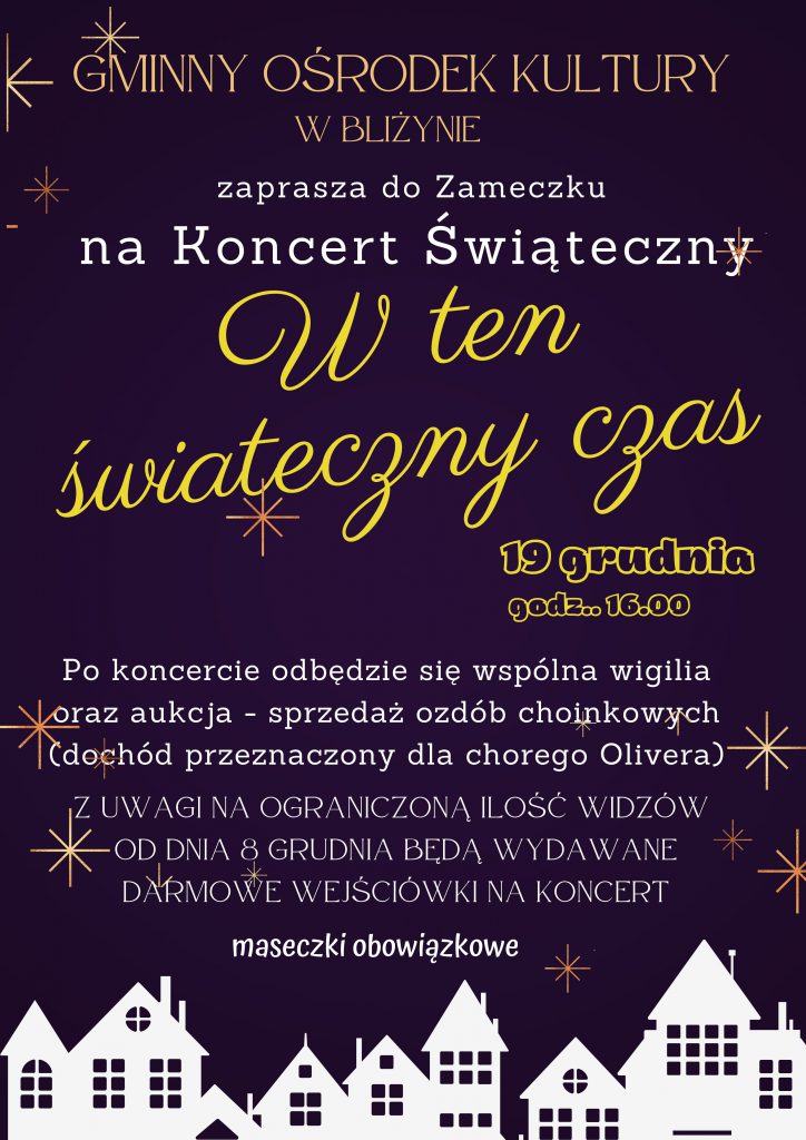 zaproszenie na koncert
