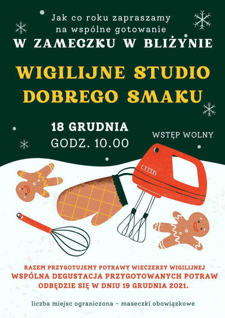 plakat -zaproszenie na wydarzenie
